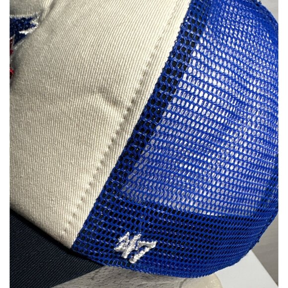 Toronto Blue Jays Womens Hat By 47 Brand Glimmer Sequin Snapback Mesh Cap MLB - Picture 5 of 8